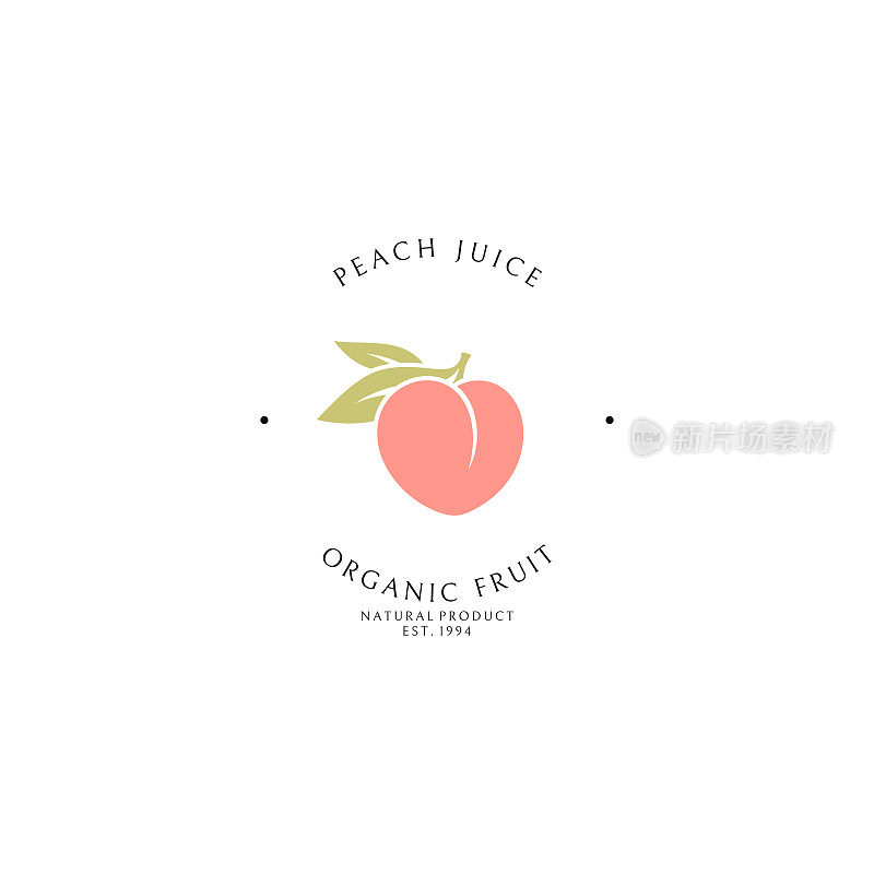 Peach juice.  template